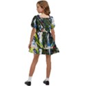 Snow In A City-1-1 Kids  Short Sleeve Dolly Dress View4