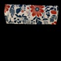 Retro Scandinavian Nordic Flowers Pattern Flap Closure Messenger Bag (L) View1