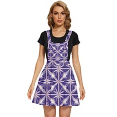 Royal Fractal Pattern 4 Apron Dress by violetheavensky