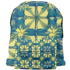 Royal Fractal Pattern 2 Giant Full Print Backpack by violetheavensky