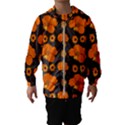 Retro 40s 50s Flowers Pattern Halloween 2 Kids  Hooded Windbreaker View1