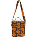 Retro 40s 50s Flowers Pattern Halloween 2 Crossbody Day Bag View3