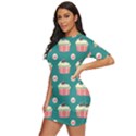 Retro 40s 50s Cupcake Pattern 2 Just Threw It On Dress View2
