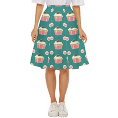 Retro 40s 50s Cupcake Pattern 2 Classic Short Skirt by violetheavensky