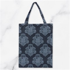 Dr Who Tardis Pattern Classic Tote Bag by Tsamara