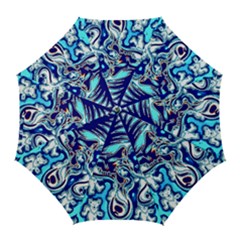 Trippy Dippy Bears Blue Dancing Greatful Dead Skull Steal Your Face Golf Umbrellas by Salmanaz77