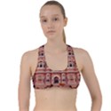 rajasthan hawa mahal Criss Cross Racerback Sports Bra View1
