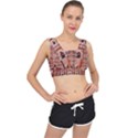 rajasthan hawa mahal V-Back Sports Bra View1