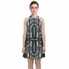 Star Wars Velvet Halter Neckline Dress  by fashionfr3ak