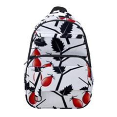 Rose Hip Pattern Branches Autumn Carry-on Travel Backpack by Hannah976