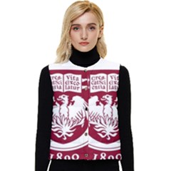 University Of Chicago Women s Button Up Puffer Vest by avitendut