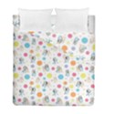 Bluey, Bluey merch, Bluey pattern, Bluey Bluey, bingo, Bluey design, bluey dog Duvet Cover Double Side (Full/ Double Size) View1