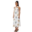 Bluey, Bluey merch, Bluey pattern, Bluey Bluey, bingo, Bluey design, bluey dog Sleeveless Cross Front Cocktail Midi Chiffon Dress View2