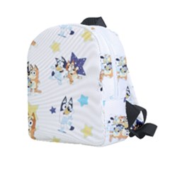 Bluey, Bluey Merch, Bluey Pattern, Bluey Bluey, Bingo, Bluey Design, Bluey Dog Kids  Age 2-4 Lightweight Preschool Backpack by avitendut