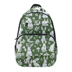 Easter Bunny Pattern Carry-on Travel Backpack by Valentinaart