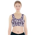 Easter bunny pattern Sports Bra With Pocket View1