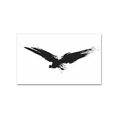 Grunge Bird Sticker 100 Pack (rectangle) by magann