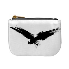 Grunge Bird Coin Change Purse by magann