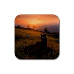 Evening Rest Drink Coaster (Square) Front