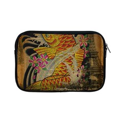 Funky Japanese Tattoo Koi Fish Graphic Art Apple Ipad Mini Zipper Case by chicelegantboutique