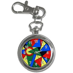 Modern Art Key Chain & Watch by Siebenhuehner