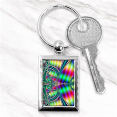 Modern Art Key Chain (rectangle) by Siebenhuehner