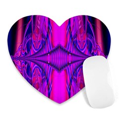 Modern Art Mouse Pad (heart) by Siebenhuehner