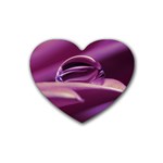 Waterdrop Drink Coasters 4 Pack (Heart)  Front