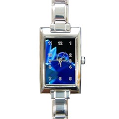 Waterdrop Rectangular Italian Charm Watch