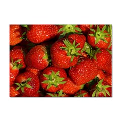 Strawberry  A4 Sticker 10 Pack by Siebenhuehner