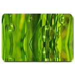 Green Bubbles  Large Door Mat 30 x20  Door Mat