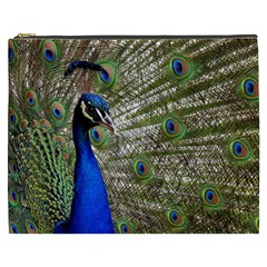 Peacock Cosmetic Bag (xxxl) by Siebenhuehner