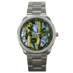 Bamboo Sport Metal Watch by Siebenhuehner