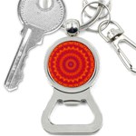 Mandala Bottle Opener Key Chain Front