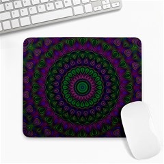 Mandala Large Mouse Pad (rectangle) by Siebenhuehner