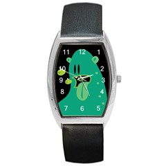 Monster Tonneau Leather Watch by Contest1771913