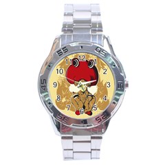 Flan Stainless Steel Watch by DesignsbyReg2