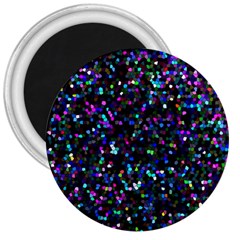 Glitter 1 3  Button Magnet by MedusArt