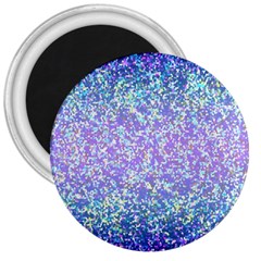 Glitter2 3  Button Magnet by MedusArt