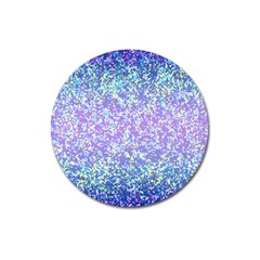 Glitter2 Magnet 3  (round) by MedusArt