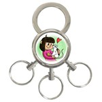 Bookcover  Copy 3-Ring Key Chain Front