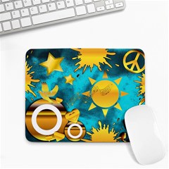 Musical Peace Small Mouse Pad (rectangle) by StuffOrSomething