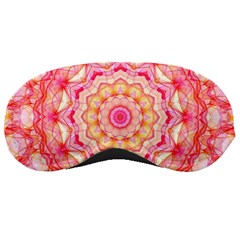 Yellow Pink Romance Sleeping Mask by Zandiepants