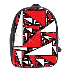 Titillating Triangles School Bag (large) by StuffOrSomething