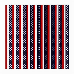 Patriot Stripes Glasses Cloth (medium, Two Sided) by StuffOrSomething