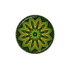 Woven Jungle Leaves Mandala Golf Ball Marker 10 Pack (for Hat Clip) by Zandiepants