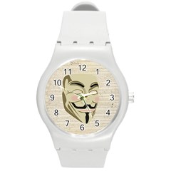 We The Anonymous People Plastic Sport Watch (medium) by StuffOrSomething