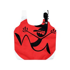 Running Man Reusable Bag (s) by StuffOrSomething