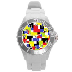 Mod Geometric Plastic Sport Watch (large) by StuffOrSomething