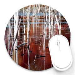 Swamp2 Filtered 8  Mouse Pad (round)